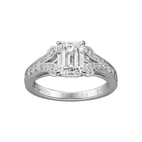 cartier promise rings|cartier emerald cut engagement ring.